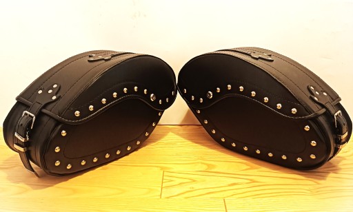 SAKWY CHOPPER CRUISER DUŻE ZAMKI VT VTX VN XV XVS VS VL XL CLASSIC