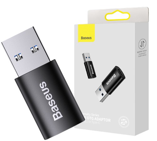 BASEUS PRZEJŚCIÓWKA MINI USB 3.1 OTG DO USB Typ C