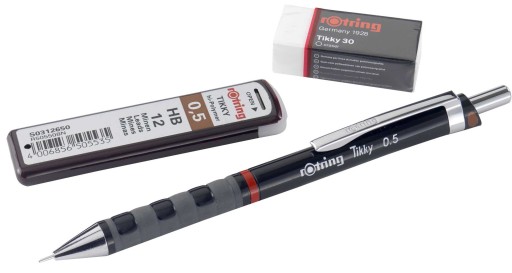 Ołówek automatyczny Rotring Tikky Gumka Grafity HB