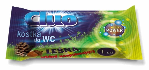 CLUO KOSTKA WC ZAPAS LEŚNY 40 G
