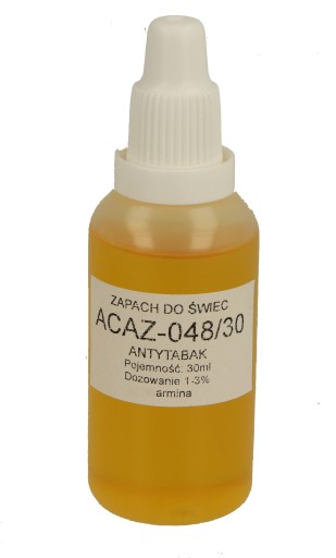 ZAPACH DO ŚWIEC PARAFINY WOSKU ANTYTABAK 30 ML