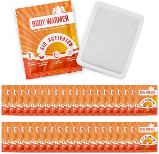 10x OGRZEWACZE OCIEPLACZE DO RĄK STÓP THERMO 8-10H BRAMBLE