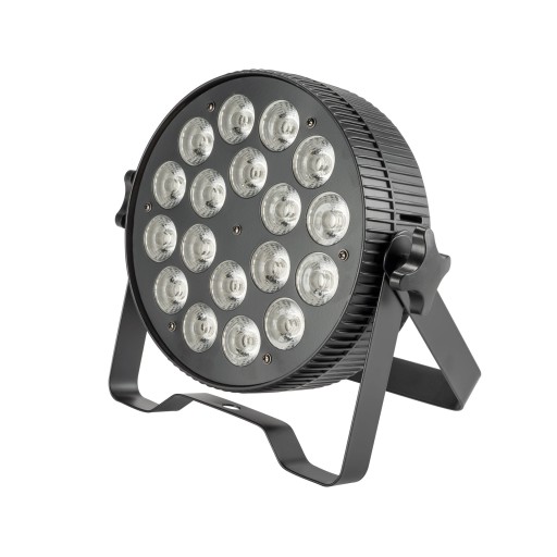 FLASH LED PAR64 18X12 RGBWA UV FLAT REFLEKTOR SCENICZNY EVENTOWY
