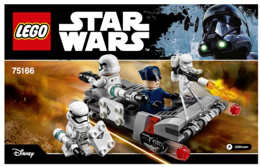 LEGO SW INSTRUKCJA First Order Transport 75166