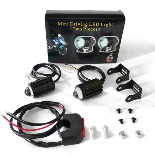HALOGEN LAMPA REFLEKTOR LED 12W ŚWIATŁO DWUKOLOROWE DO CIĄGNIKA SUV ATV UTV
