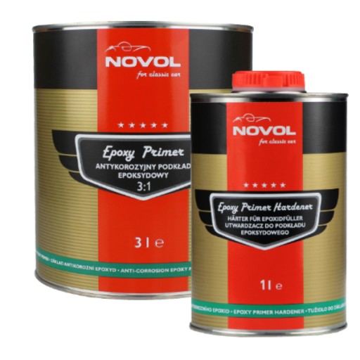 NOVOL FOR CLASSIC CAR EPOXY PRIMER 4L 3:1 EPOKSYD