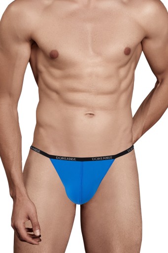 stringi męskie DOREANSE bielizna 1390 L BLUE