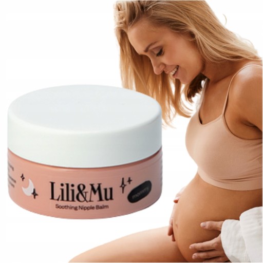 BALSAM do brodawek sutków KOJĄCY dla kobiet ciąży ALOES masło SHEA Lili&Mu