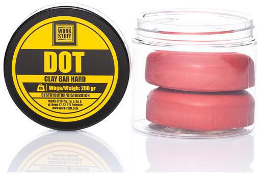 WORK STUFF DOT CLAY BAR HARD 200G GLINKA DO LAKIER