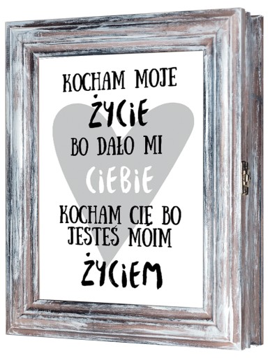 skrzynka na klucze - vintage