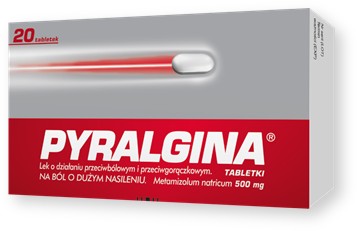 Pyralgina, 500 mg, tabletki, 20 szt.