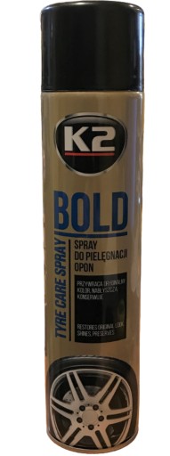 Preparat do nabłyszczania opon K2 600ml BOLD K156