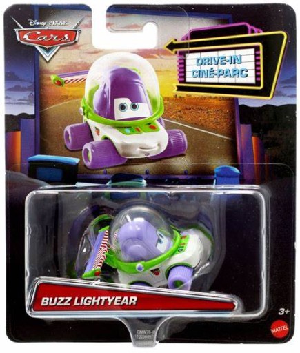 Samochód Mattel buzz lightyear 1:55