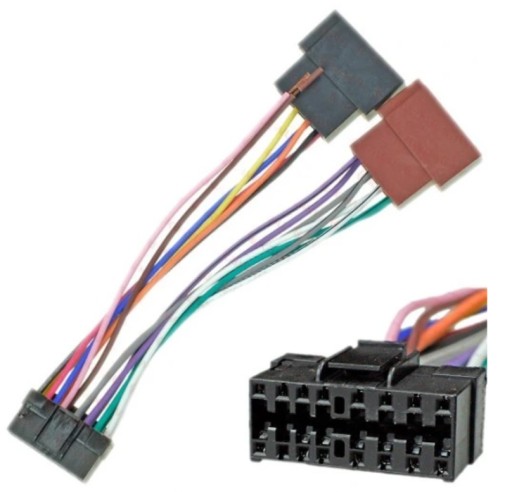 ZŁĄCZE DO SONY CDX 3000-ISO I INNE16 PIN