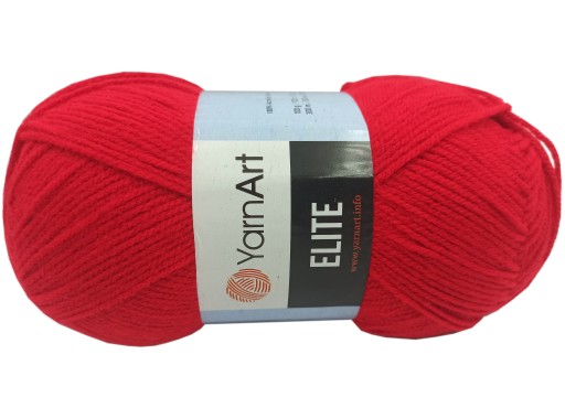 Włóczka Elite - 041 - Czerwony