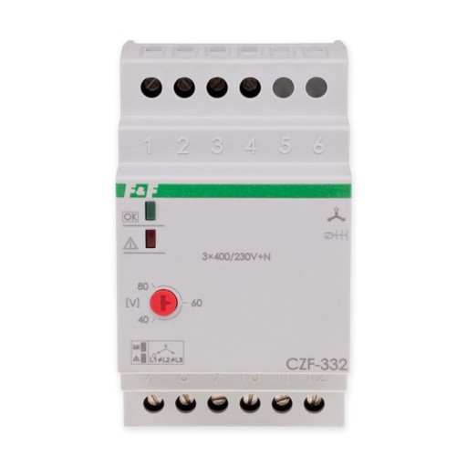 F&F CZUJNIK ZANIKU I ASYMETRII FAZ 10A CZF-332