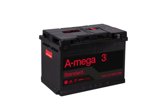 AKUMULATOR AMEGA STANDARD M3 12V 74Ah 680A