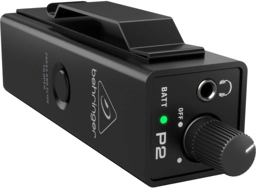 Behringer P2 - Wzmacniacz słuchawkowy dla osobistego, dousznego systemu