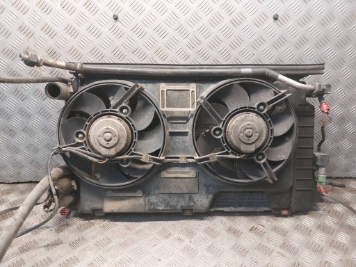 KOMPLET CHŁODNIC + WENTYLATORY AUDI 80 B4 1.9 TDI