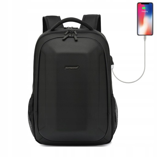 Plecak AoPin na laptopa 15,6 pojemny z USB i RFID