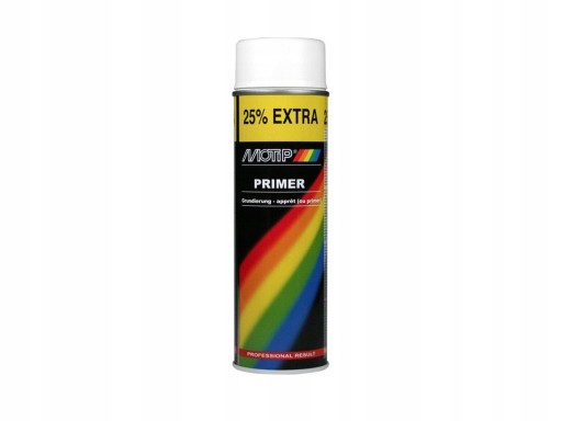 MOTIP PRIMER Lakier akrylowy podkład BIAŁY 500ml
