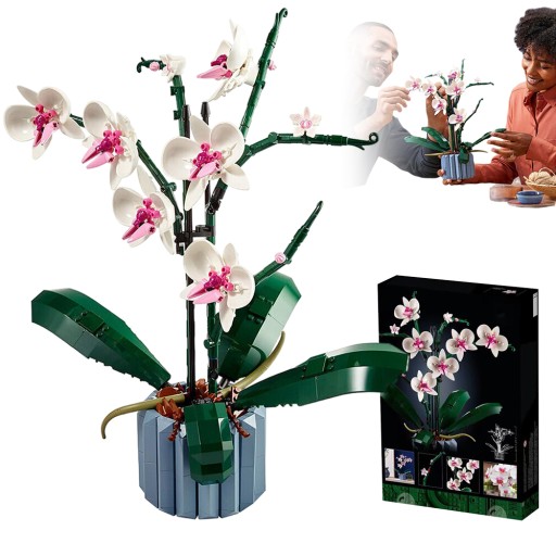 LEGO CREATOR ZESTAW EXPERT 10311 ORCHIDEA STORCZYK KWIATY KWIATKI WYSTRÓJ