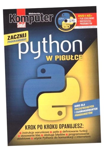 KOMPUTER ŚWIAT PYTHON W PIGUŁCE PRACA ZBIOROWA