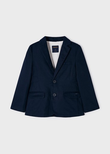 MAYORAL 3486 ELEGANCKA MARYNARKA CHŁOPIEC len granat r.128