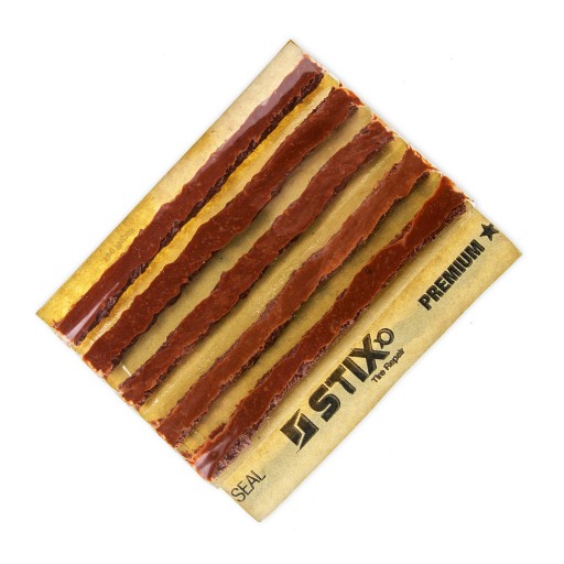 SZNUR BUTYLOWY DO OPON GRUBOŚĆ 6MM DŁUGOŚĆ 100MM BRĄZOWY STIX 5 szt
