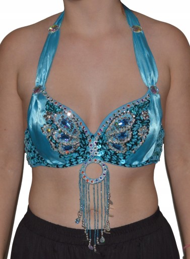 STANIK do belly dance SAMBA tribal cekiny B-C