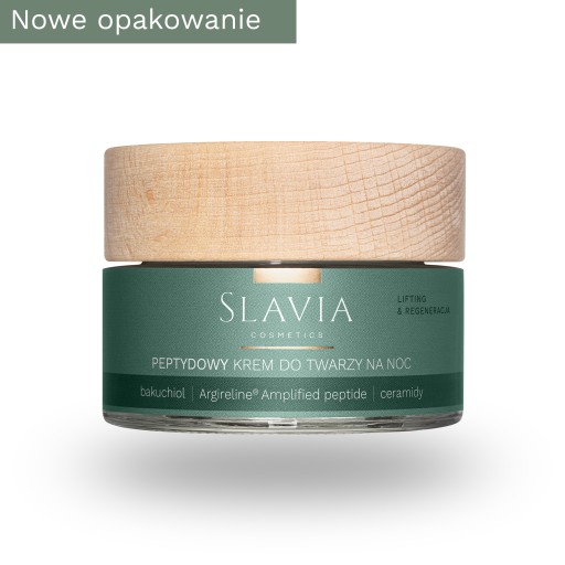 Slavia Cosmetics - Peptydowy krem do twarzy na noc 50ml