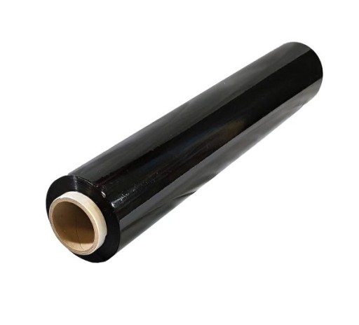 FOLIA STRETCH 3 KG CZARNA STRECZ 2,7 kg netto