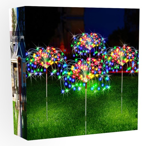 2szt LAMPA SOLARNA OGRODOWA MEDUZA LAMPKA