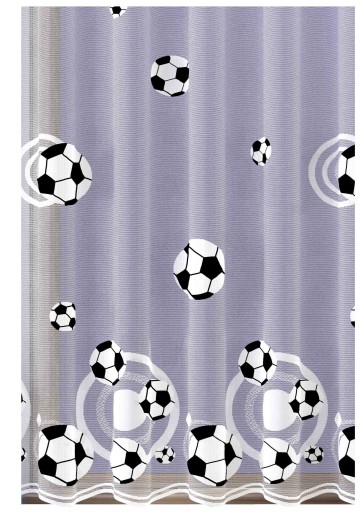 Firana dziecięca PIŁKI chłopiec FOOTBALL 600x150