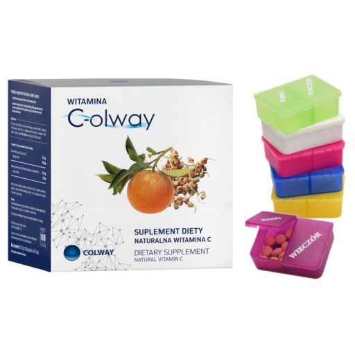 Colway WITAMINA C 100% NATURALNA Witamina ODPORNOŚĆ + GRATIS