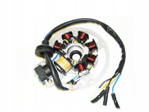 Stator iskrownik 2T 6 przewodów i 6 cewek