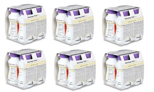 NUTRI comp DRINK+ 24szt. x 200ml waniliowy/protein
