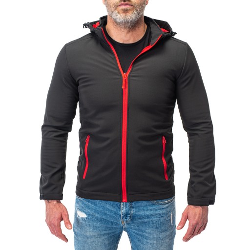 HH017 roz. L MĘSKA KURTKA SOFTSHELL PRZEJŚCIOWY