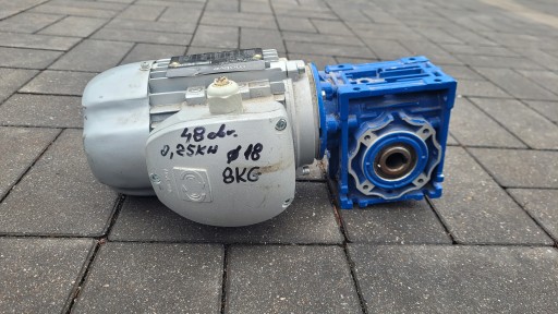 Przekładnia motoreduktor 0.25KW 48 50 obrotów