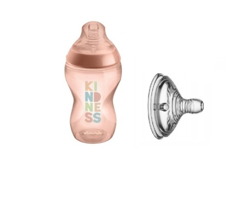 Butelka 340 smoczek średni i szybki Tommee Tippee