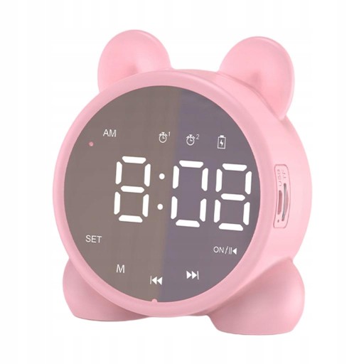 Zegar z bezprzewodowym głośnikiem Bluetooth 1200