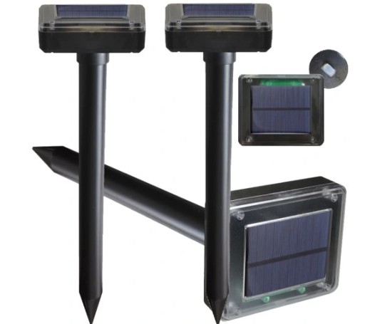 ODSTRASZACZ KRETÓW KRETY NORNICE KUNY GRYZONIE MYSZY SILNY SOLARNY