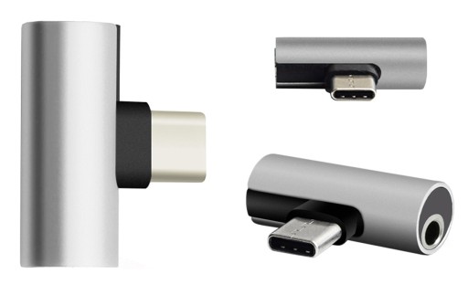 ADAPTER PRZEJŚCIÓWKA USB C MINI JACK 3,5MM