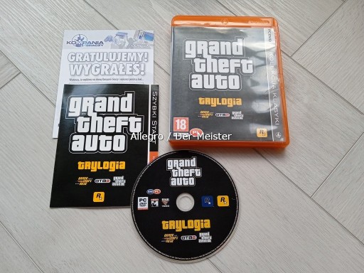 Grand Theft Auto TRYLOGIA PL - (GTA 1 + 2 + 3)
