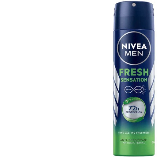 NIVEA MEN DEZODORANT ANTIPERSPIRANT MĘSKI SPRAY Fresh Sensation