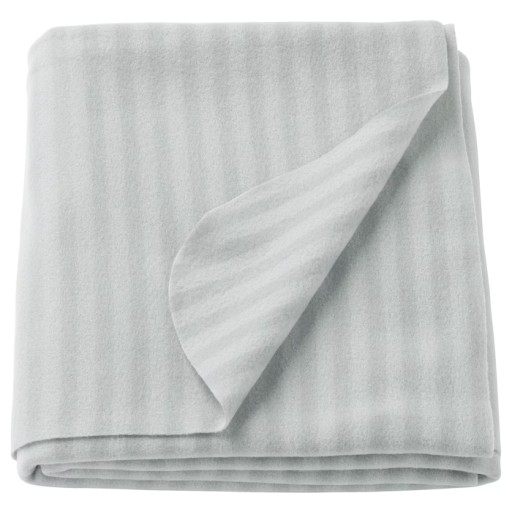 PLED VITMOSSA 120x160 PASKI SZARE KOC NARZUTA IKEA
