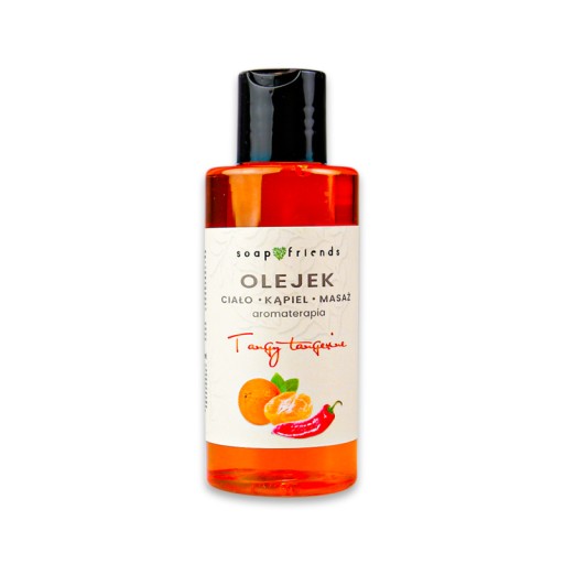 Rozgrzewający Olejek do masażu z papryką chili 150ml