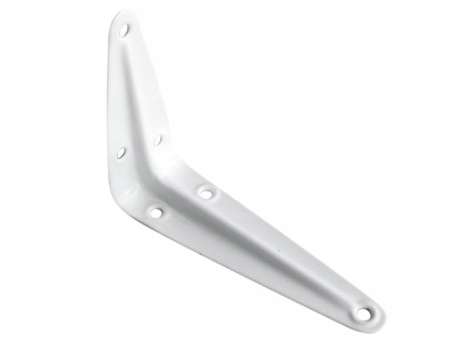 KĄTOWNIK WSPORNIK PÓŁKI POD PÓŁKĘ 125x100 mm BIAŁY