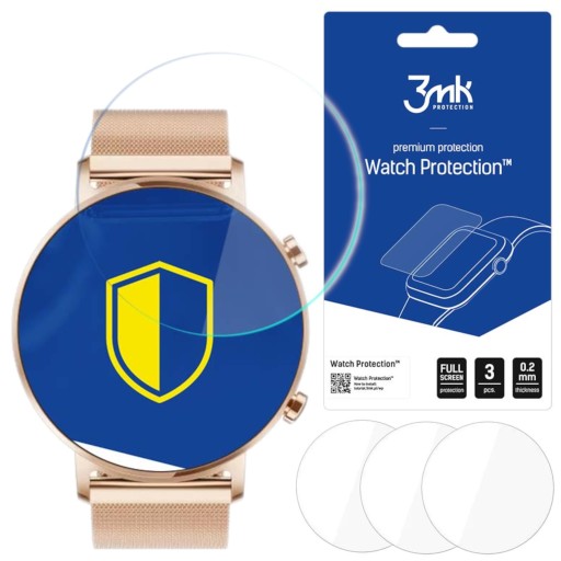 Folia Hydrożelowa Ochronna do Huawei Watch GT 3 42mm ARC 3 szt. | 3MK