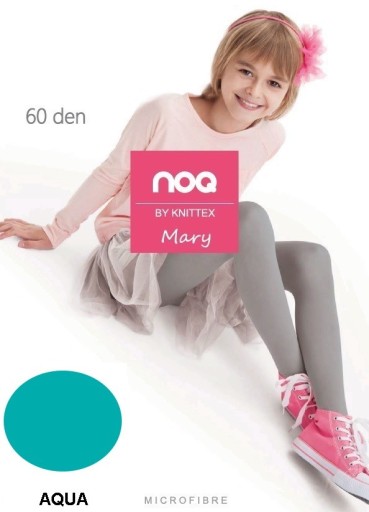 Rajstopy mikrofibra Mary Knittex 140-146 morski